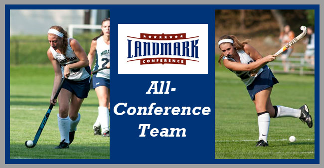 Two Field Hockey Players Named to Landmark All-Conference Teams