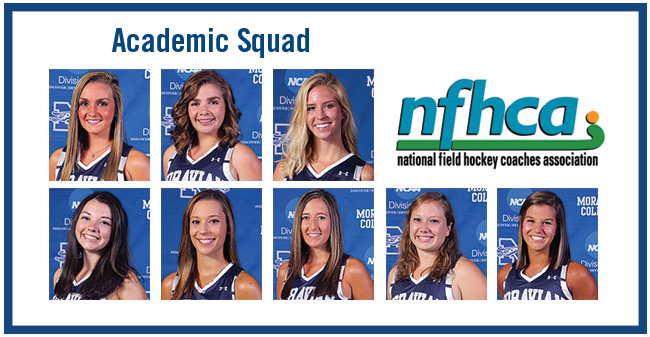 Eight Greyhounds Honored by National Field Hockey Coaches Association