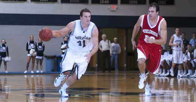 Moravian Overcomes Halftime Deficit to Win 70-63