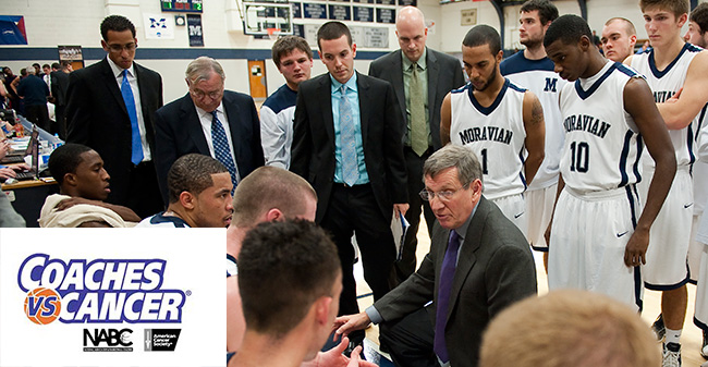Men's Basketball Coaching Staff to Participate in Coaches vs. Cancer Suits and Sneakers on January 26th vs. Goucher