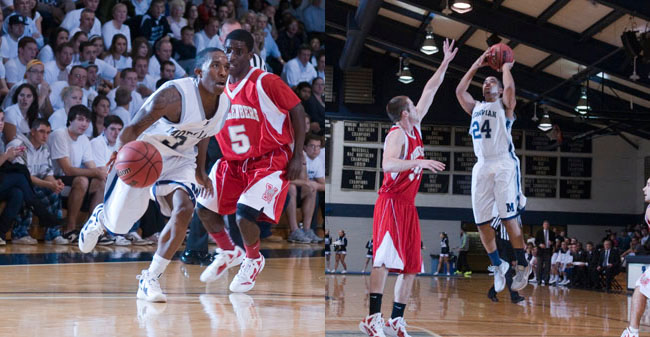 Strayhorn & Johnson Named 2012-13 Men's Basketball Team Captains