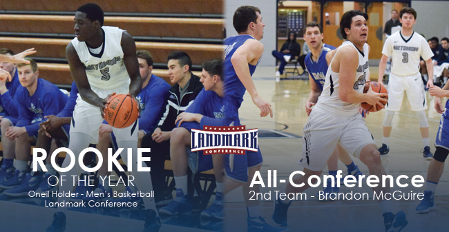 McGuire Named to Landmark All-Conference 2nd Team; Holder Selected as Rookie of the Year