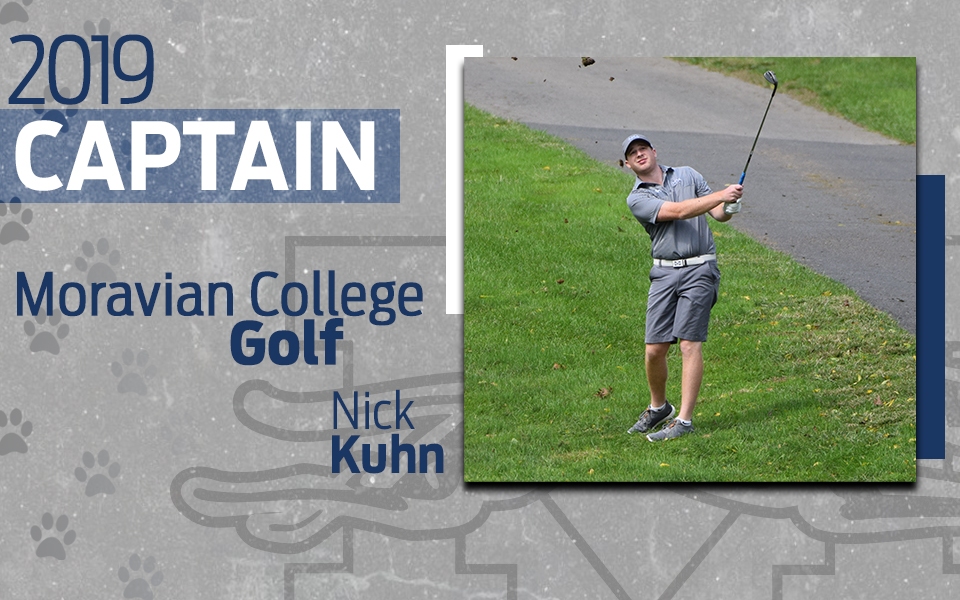 Nick Kuhn named 2019-20 men's golf captain.