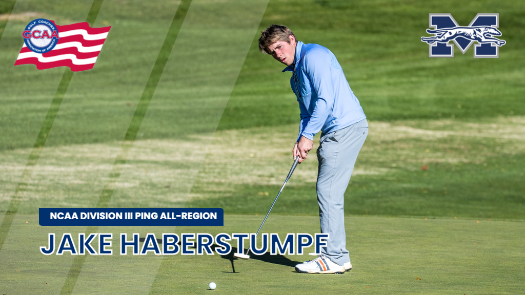 Jake Haberstumph putting for All-Region honor
