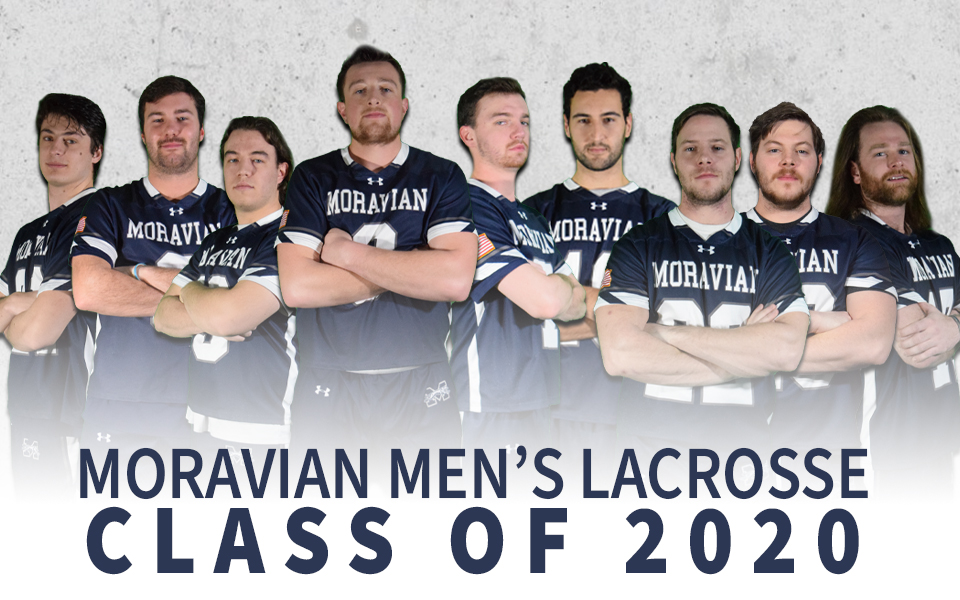 2020 Moravian College men's lacrosse seniors.