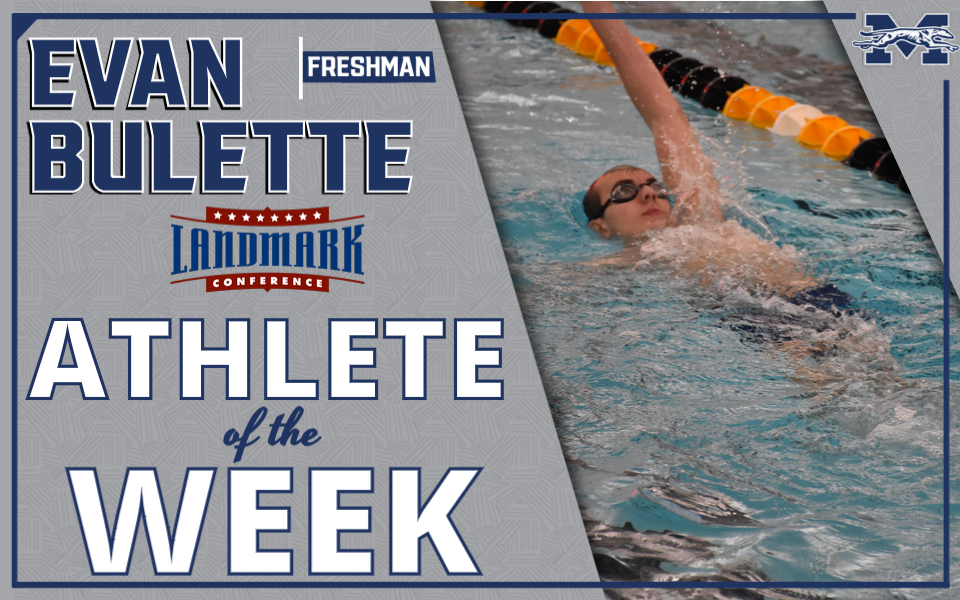 Evan Bulette swimming for athlete of the week