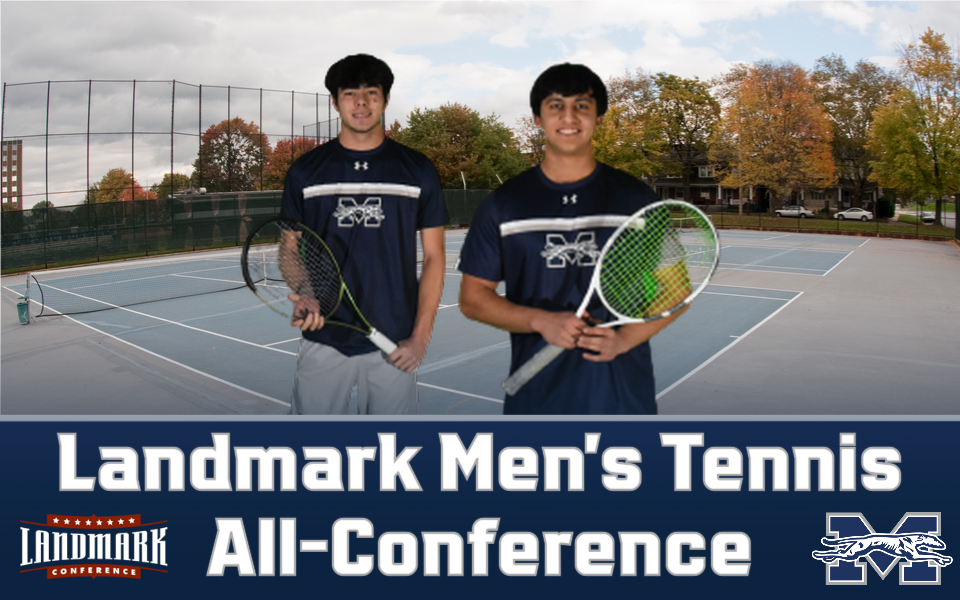 Shayaan Farhad and Anthony Ronca for Landmark All-Conference graphic