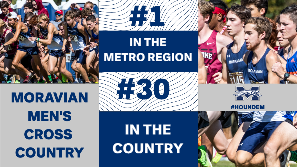 men's cross country ranking graphic