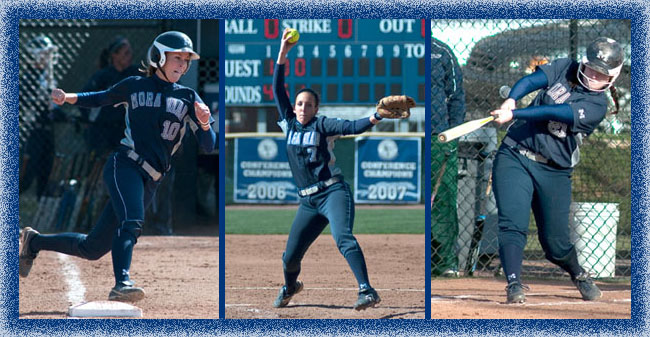 Three Softball Players are Ranked in the Latest NCAA DIII Stats