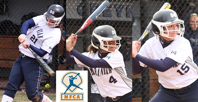 Dalickas, George & Mack Named to NFCA All-East Region Squads
