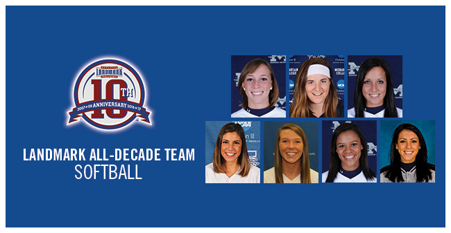 Seven Hounds Honored on Landmark Conference Softball All-Decade Team