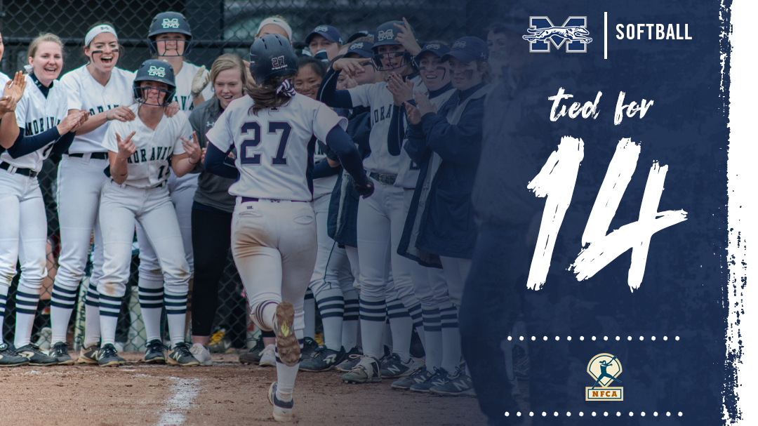 Moravian softball tied for 14th in latest National Fastpitch Coaches Association Top 25.