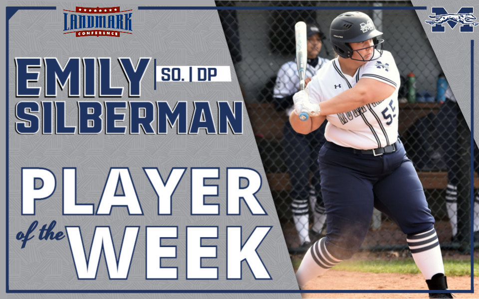 Emily Silberman at the plate for Landmark Conference honor.