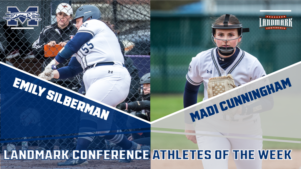 Emily Silberman and Madi Cunningham in action for Landmark Conference award graphic