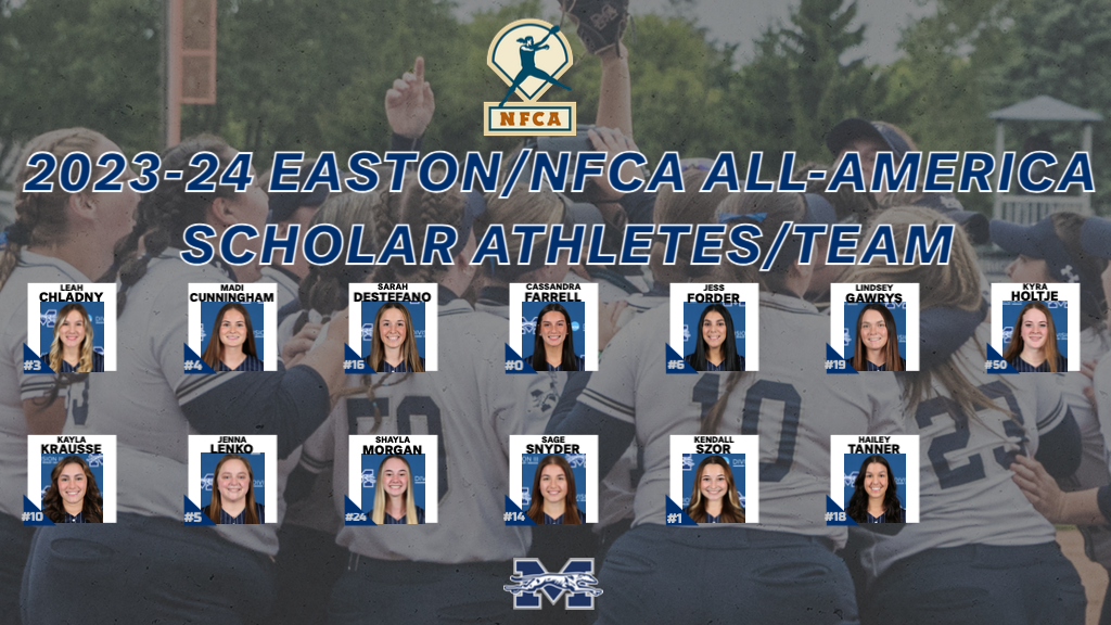 Headshots of NFCA Scholar-Athletes