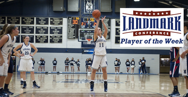 O'Rourke Named Landmark Player of the Week