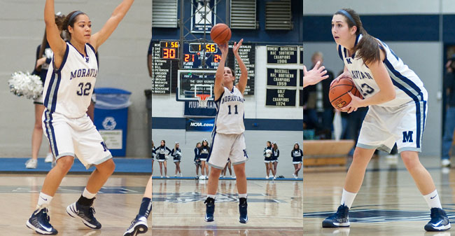 Three Lady Greyhounds Ranked in Latest NCAA Statistics