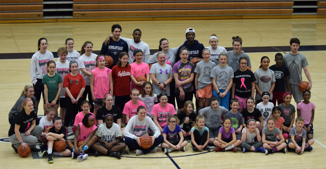 Hounds Host Successful Play 4Kay Pink Zone Clinic