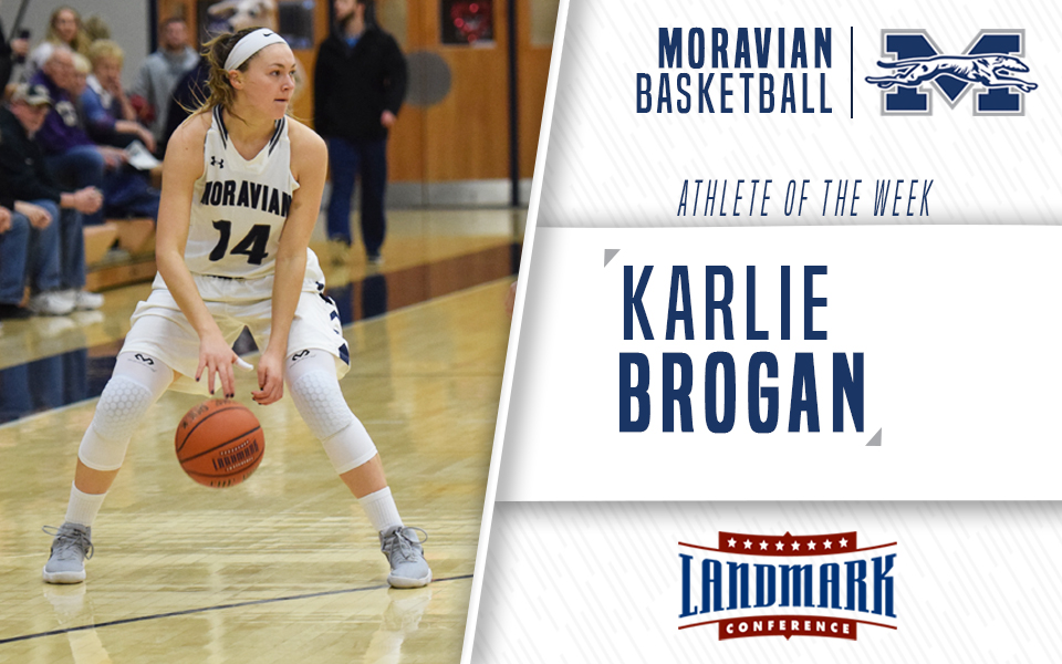 Karlie Brogan Named Landmark Conference Women's Basketball Athlete of the Week