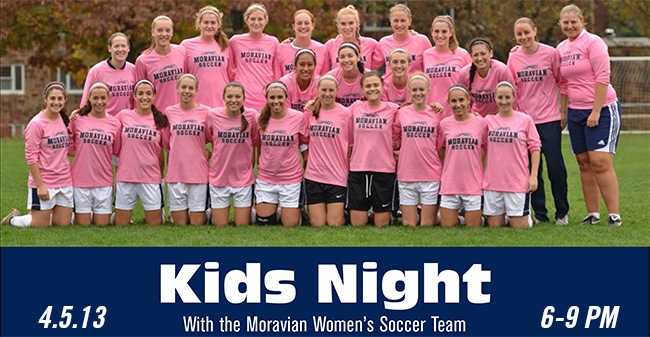 Women's Soccer Kids Night Moved to April 5th