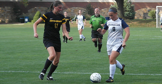 Women's Soccer Shuts Out Bryn Mawr for Third Straight Victory