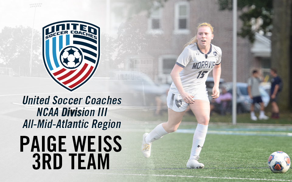 Paige Weiss named to United Soccer Coaches NCAA Division III Women's Soccer All-Mid-Atlantic Region Third Team