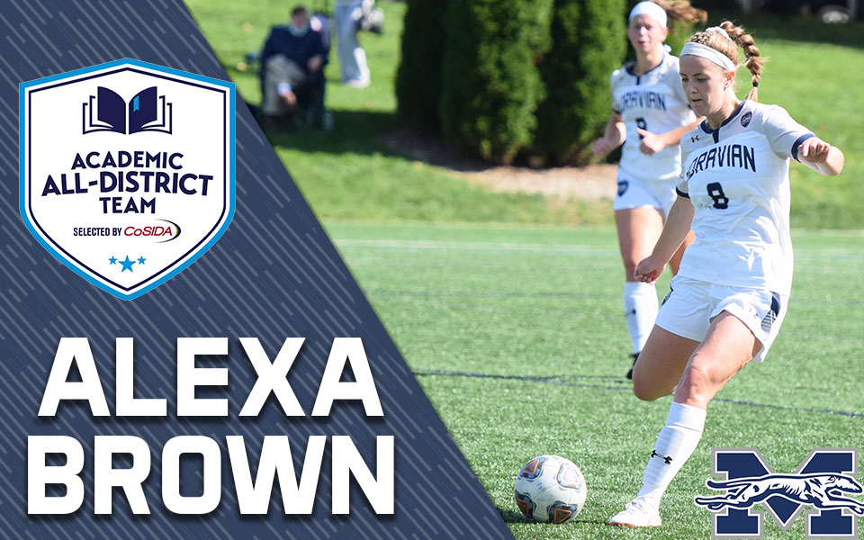 Alexa Brown action for academic all-district
