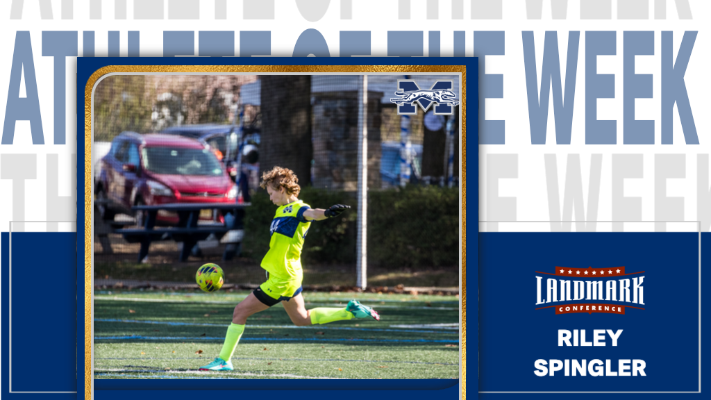 Riley Spingler for Landmark Athlete of the Week graphic