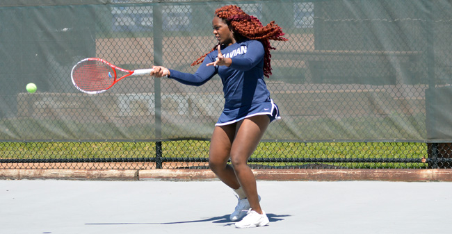 Women's Tennis Drops Landmark Conference Decision to Catholic to End Conference Slate