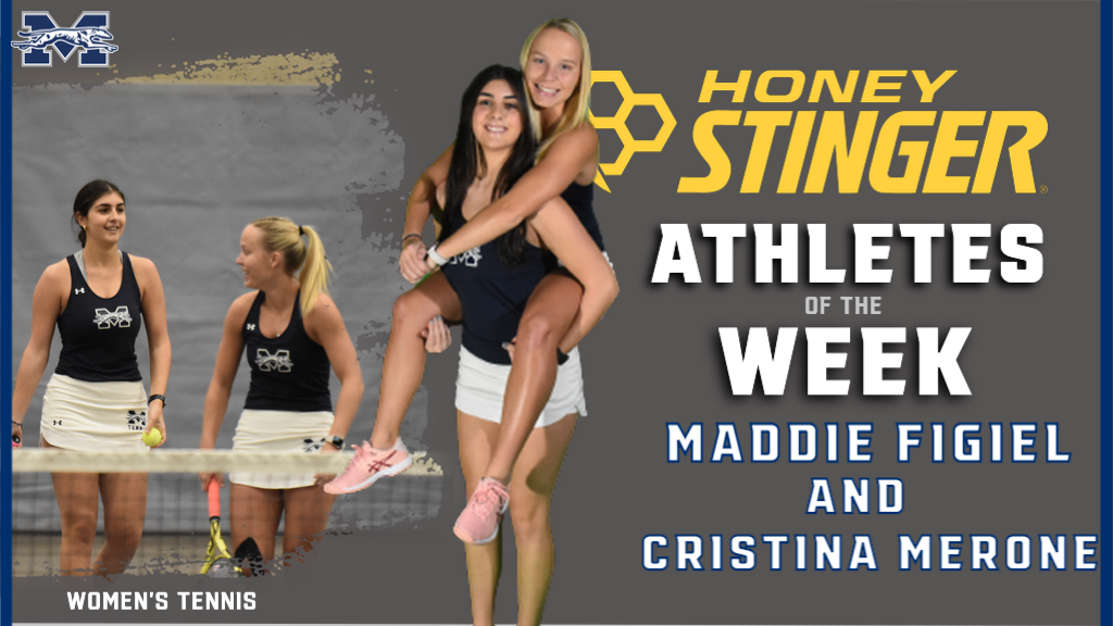 Maddie Figiel and Cristina Merone for Honey Stinger Athlete of the Week graphic