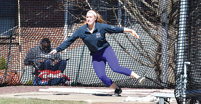 Cunningham Wins Discus as Hounds Finish Second at 2017 ECAC DIII Outdoor Championships