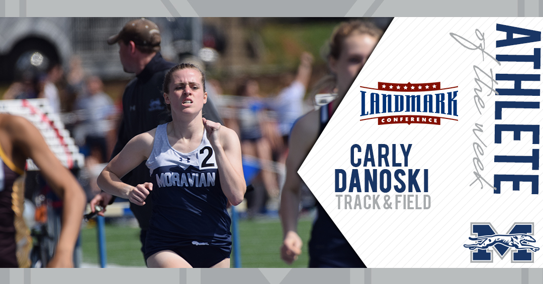Carly Danoski named Landmark Conference Women's Track & Field Athlete of the Week
