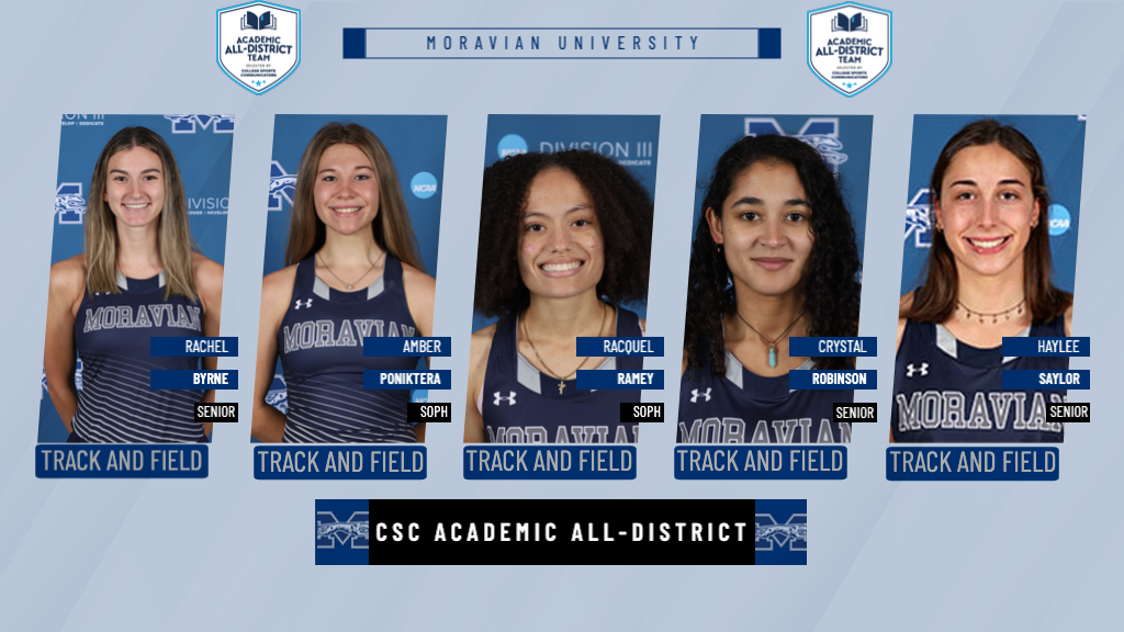 head shots for women's cross country and track academic all-district