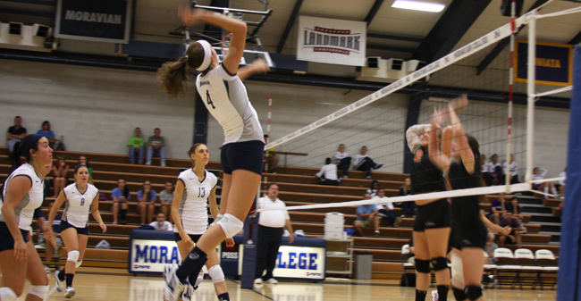 Volleyball Improves to 5-0 after Defeating Cabrini, 3-1