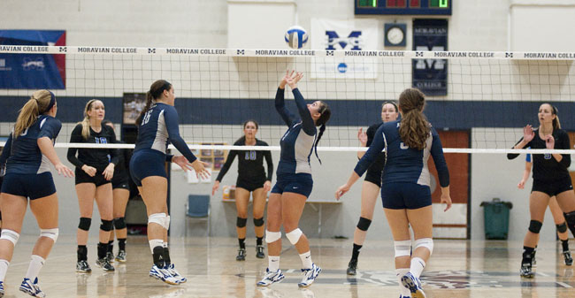 Volleyball Tops Swarthmore; Falls to Bethany in ECAC Tournament