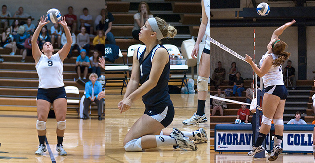 Women's Volleyball Names Captains for 2012 Campaign