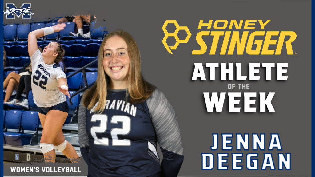 Jenna Deegan as Moravian Student-Athlete of the Week Fueled by Honey Stinger