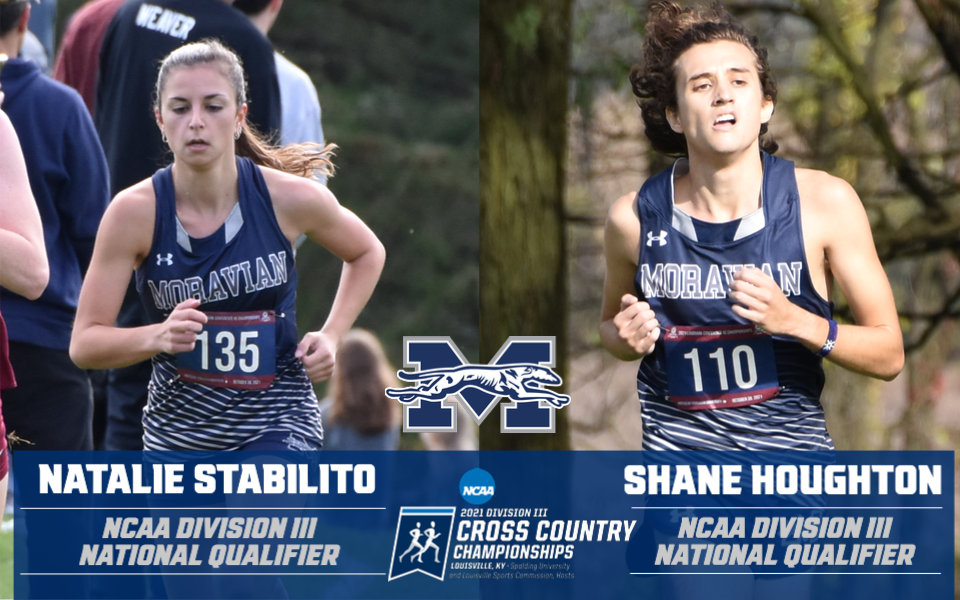 Natalie Stabilito and Shane Houghton in competition for NCAA Championship announcement