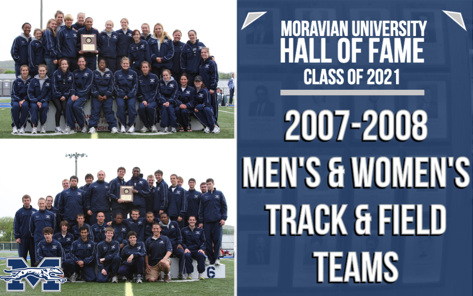 2008 outdoor track & field teams with Landmark Conference Championships