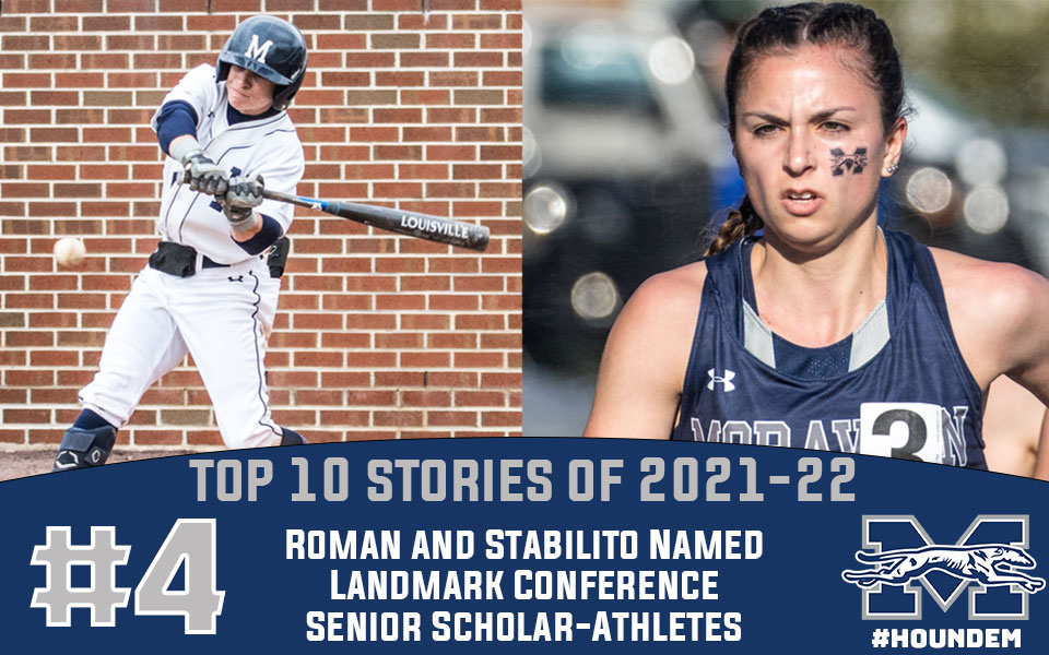 action pictures of robert roman and natalie stabilito for top 10 stories graphic