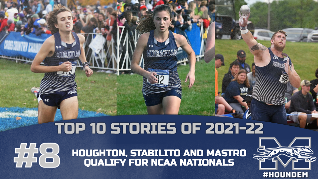 Shane Houghton, Natalie Stabilito and Shane Mastro in action at NCAA Division III National Championships
