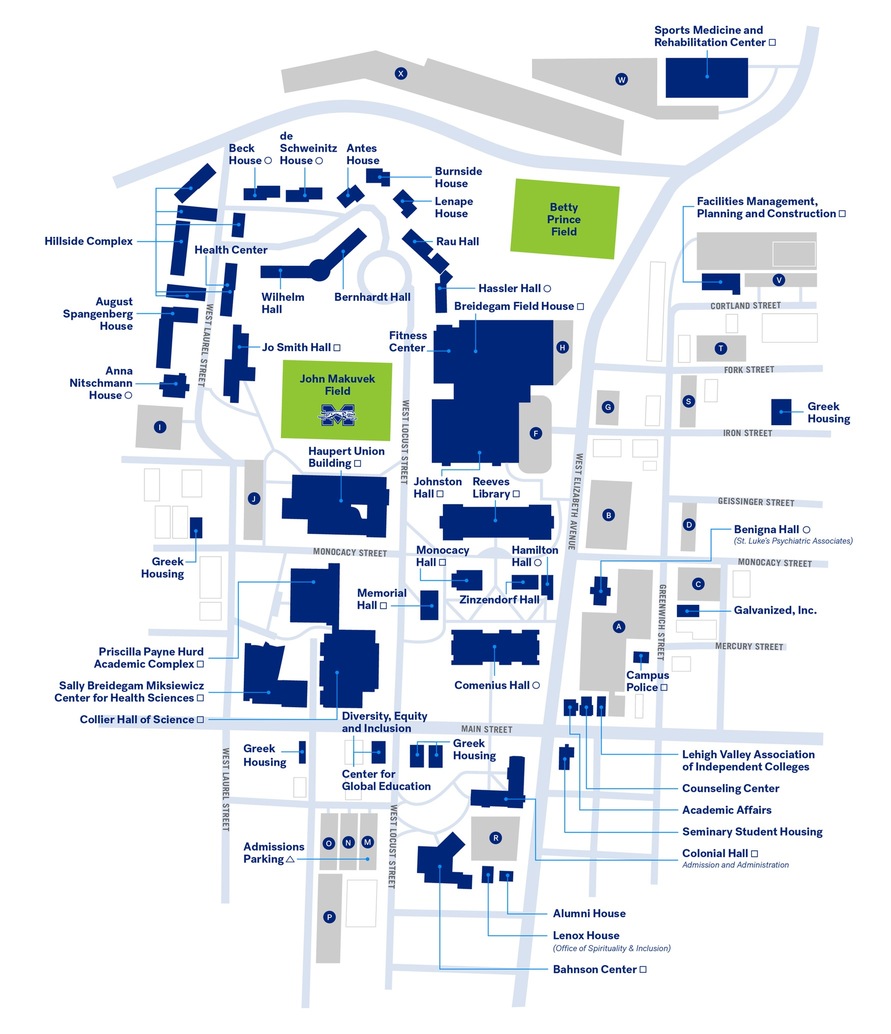 main street campus map