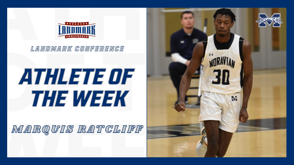 Marquis Ratcliff for Landmark Conference Athlete of the Week